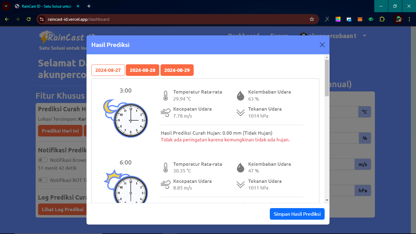 RainCast ID preview 3